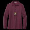Women's Silk Touch Long Sleeve Polo Thumbnail