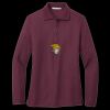 Women's Silk Touch Long Sleeve Polo Thumbnail