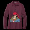 Women's Silk Touch Long Sleeve Polo Thumbnail