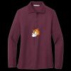 Women's Silk Touch Long Sleeve Polo Thumbnail