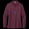 Women's Silk Touch Long Sleeve Polo Thumbnail