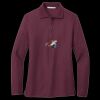 Women's Silk Touch Long Sleeve Polo Thumbnail