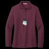 Women's Silk Touch Long Sleeve Polo Thumbnail
