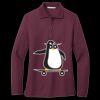 Women's Silk Touch Long Sleeve Polo Thumbnail