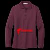 Women's Silk Touch Long Sleeve Polo Thumbnail