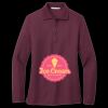 Women's Silk Touch Long Sleeve Polo Thumbnail