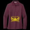 Women's Silk Touch Long Sleeve Polo Thumbnail