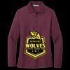 Women's Silk Touch Long Sleeve Polo Thumbnail