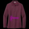 Women's Silk Touch Long Sleeve Polo Thumbnail