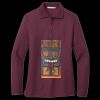 Women's Silk Touch Long Sleeve Polo Thumbnail