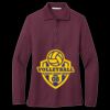 Women's Silk Touch Long Sleeve Polo Thumbnail