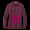 Women's Silk Touch Long Sleeve Polo Thumbnail