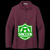 Women's Silk Touch Long Sleeve Polo Thumbnail