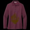 Women's Silk Touch Long Sleeve Polo Thumbnail