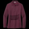 Women's Silk Touch Long Sleeve Polo Thumbnail