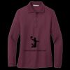 Women's Silk Touch Long Sleeve Polo Thumbnail