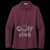 Women's Silk Touch Long Sleeve Polo Thumbnail