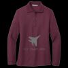 Women's Silk Touch Long Sleeve Polo Thumbnail