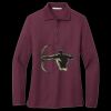Women's Silk Touch Long Sleeve Polo Thumbnail