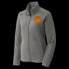 Women's Heather Microfleece Full Zip Jacket Thumbnail