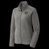 Women's Heather Microfleece Full Zip Jacket Thumbnail