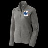 Women's Heather Microfleece Full Zip Jacket Thumbnail