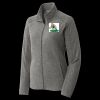 Women's Heather Microfleece Full Zip Jacket Thumbnail