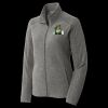 Women's Heather Microfleece Full Zip Jacket Thumbnail