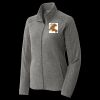 Women's Heather Microfleece Full Zip Jacket Thumbnail