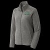 Women's Heather Microfleece Full Zip Jacket Thumbnail