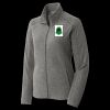 Women's Heather Microfleece Full Zip Jacket Thumbnail