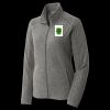 Women's Heather Microfleece Full Zip Jacket Thumbnail