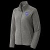 Women's Heather Microfleece Full Zip Jacket Thumbnail