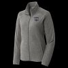 Women's Heather Microfleece Full Zip Jacket Thumbnail