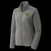 Women's Heather Microfleece Full Zip Jacket Thumbnail